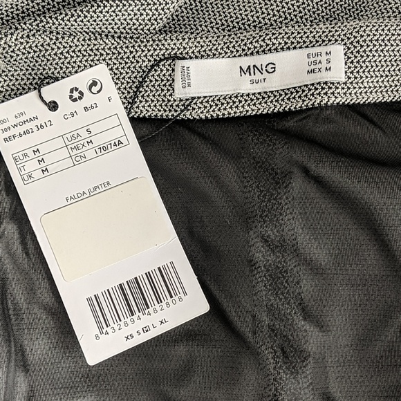 NWT MNG Mango Pencil Skirt with Slit - Picture 8 of 8